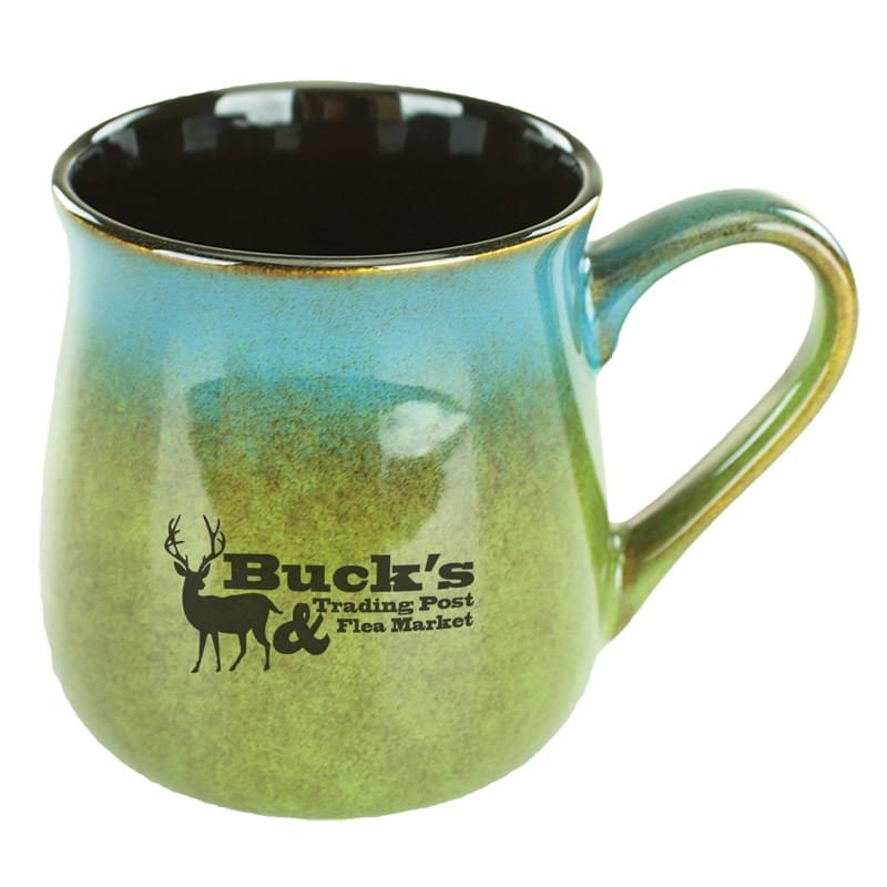 Tavern Mug 16 oz Blue to Green