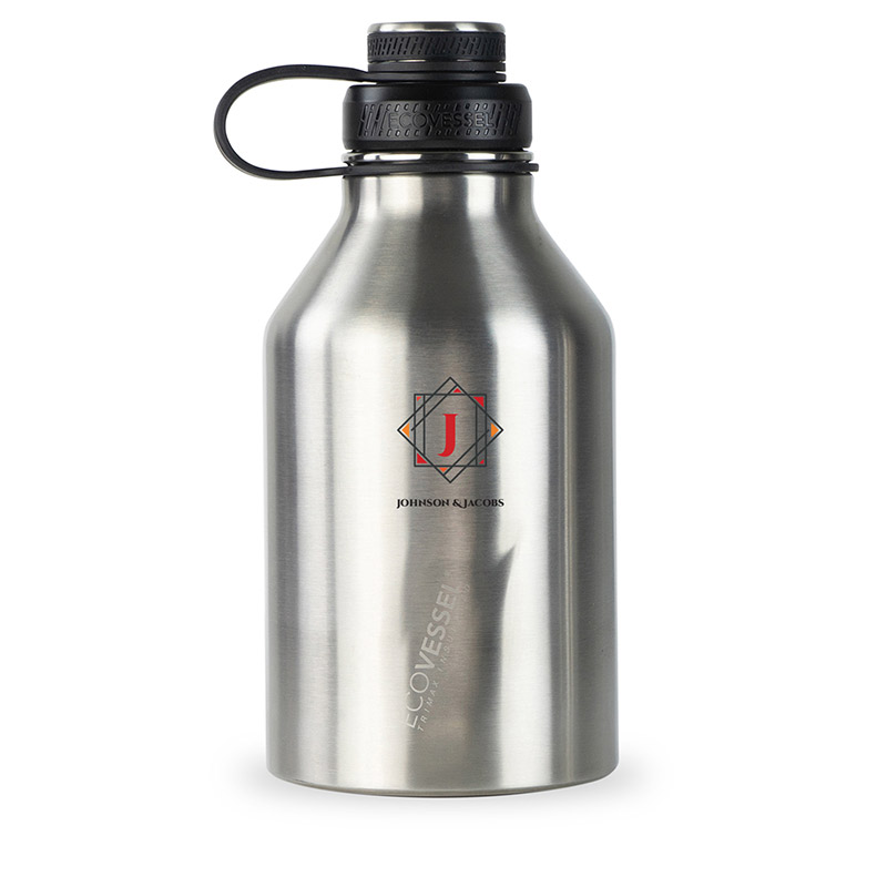 Boss Growler 64 oz Silver Express