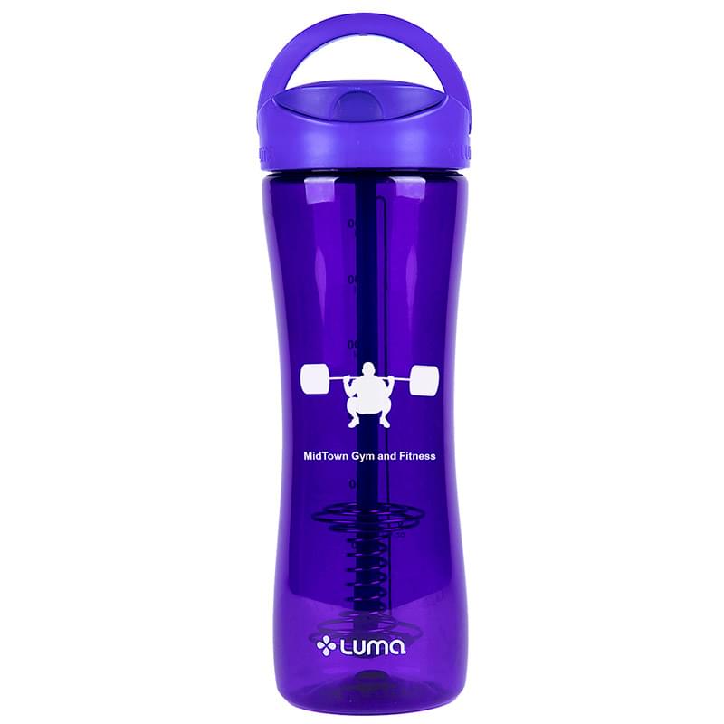 Luma Shaker Bottle 28 oz Purple