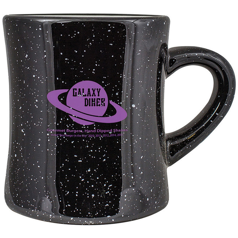 Santa Fe Diner Mug Black