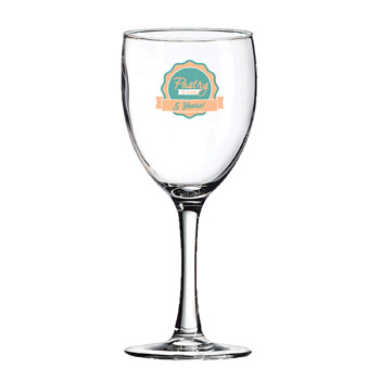 Wine Glass 8 ½ oz. Clear